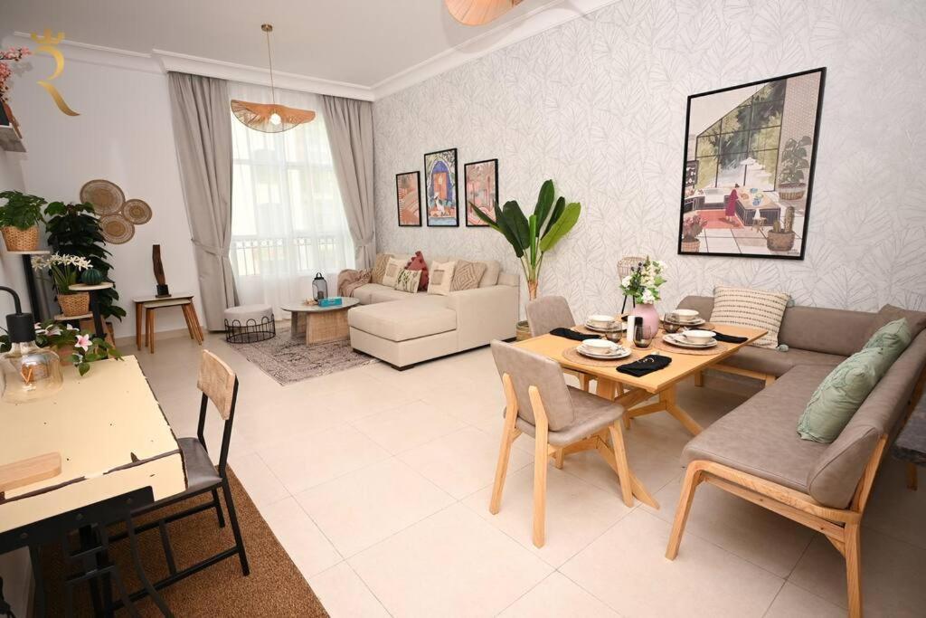 Yas Natura Bliss 1Br Apartment Abu Dhabi Exterior photo
